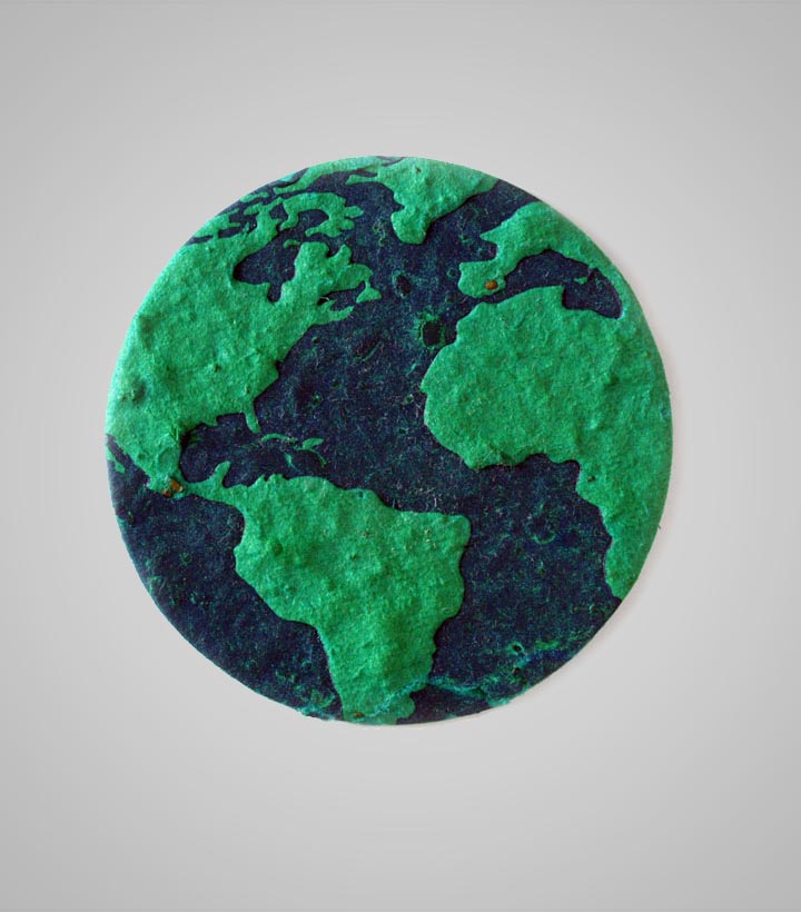 Seed Paper Earth Shape 3